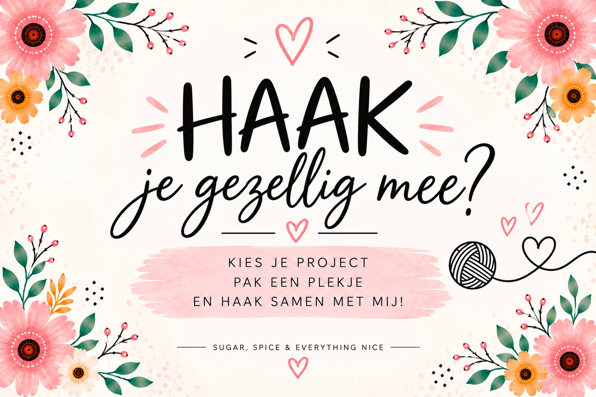 Haken met Caroline