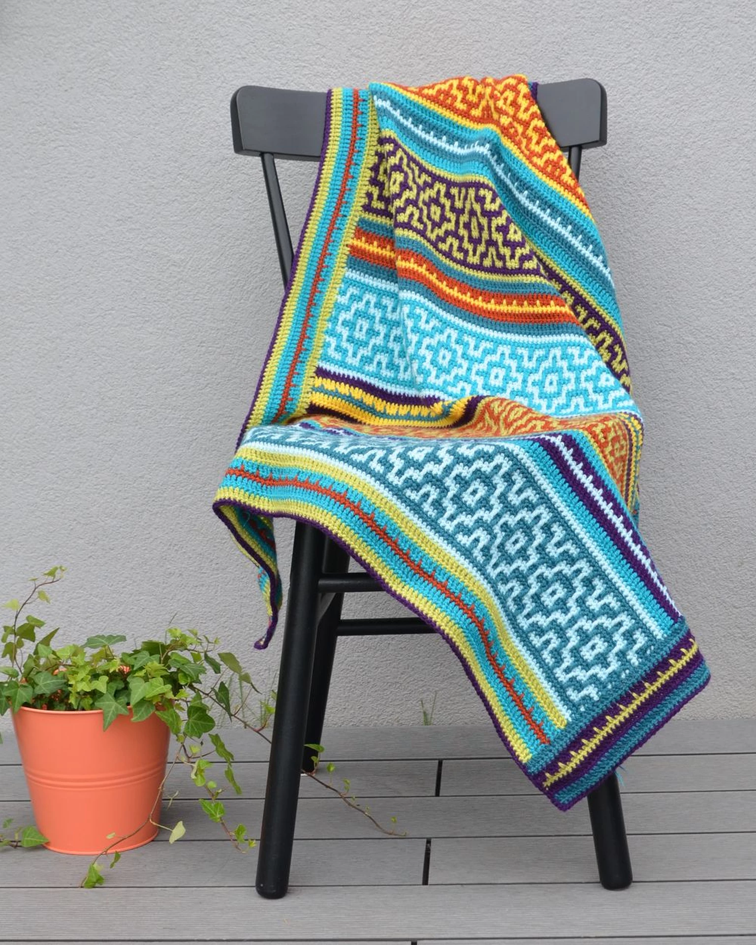 Tatsiana Kuprijančik (Lilla Björn Crochet) - Mosaic Crochet (haken, inset version) - Foto 6
