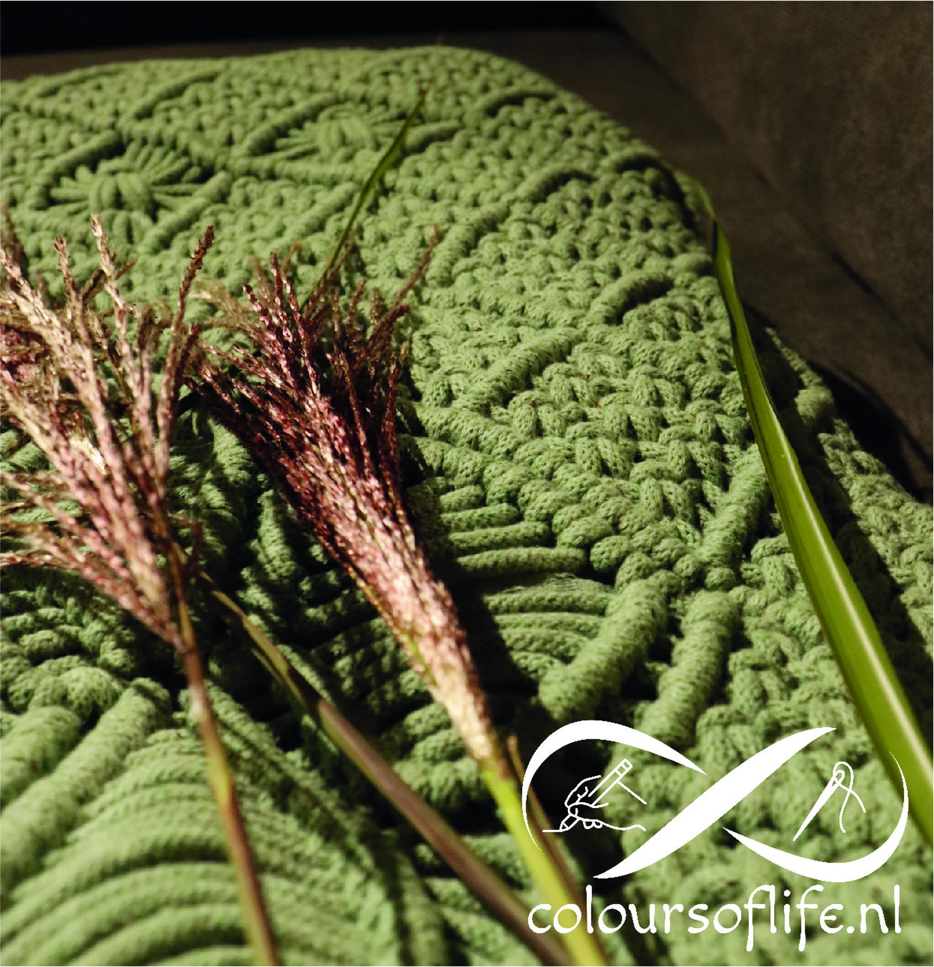 Colours of Life - Kussen/wandhanger