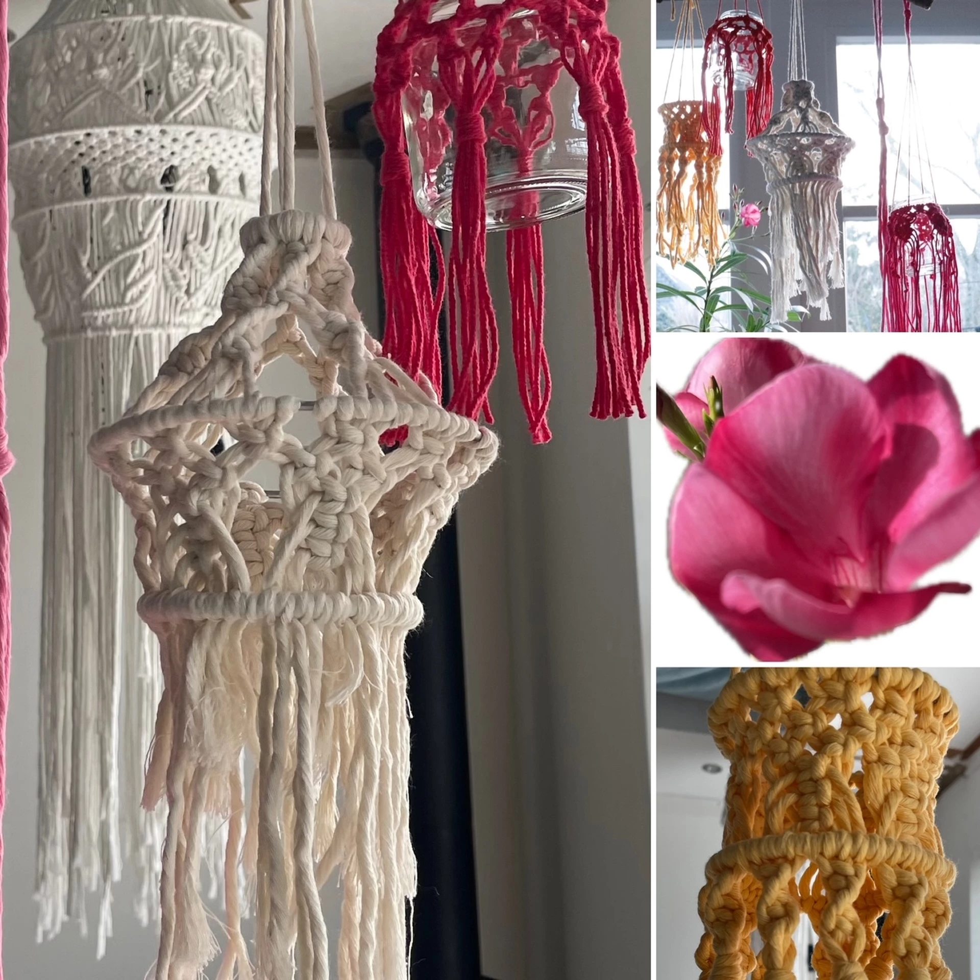 Colours of Life - Minilampjes gehaakt of geknoopt